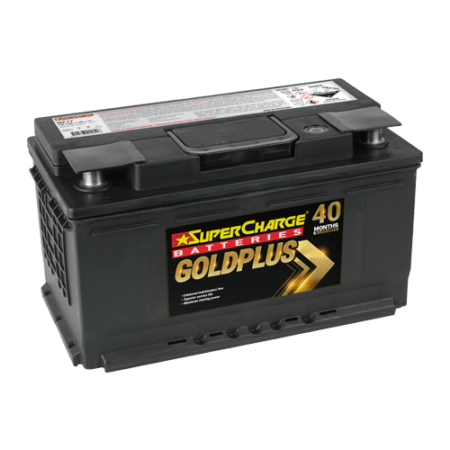 Supercharge Gold Plus Car Battery MF77 (DIN77)