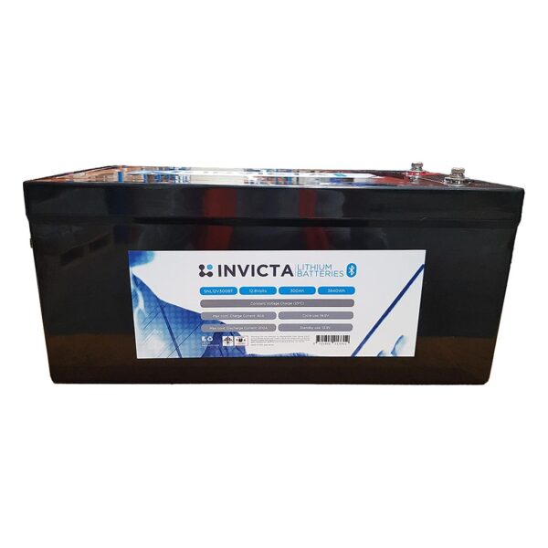 Invicta Lithium Deep Cycle Battery 12V 300Ah SNL12V300BT