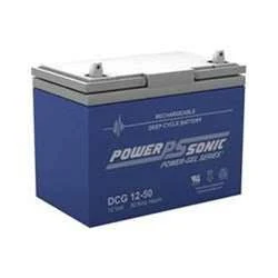 Power-Sonic Deep Cycle Gel Battery 12V 50Ah DCG1250