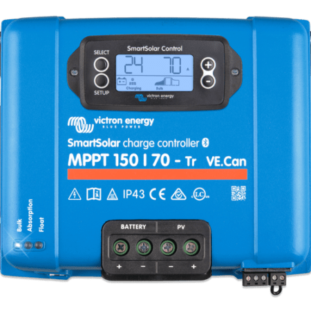 Victron SmartSolar MPPT 150/70-Tr VE.Can Bluetooth Solar Controller SCC115070411