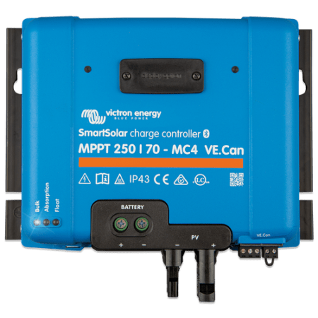 Victron SmartSolar MPPT 250/70-MC4 VE.Can Blue Tooth Solar Controller SCC125070521