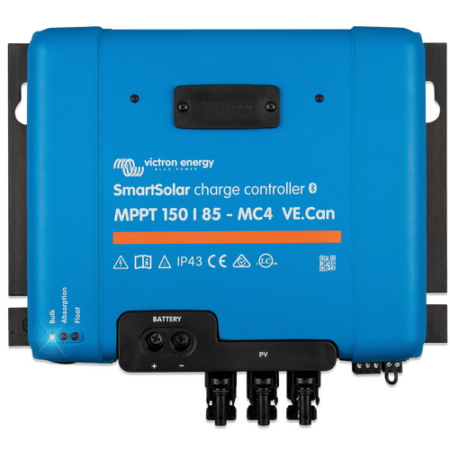 Victron SmartSolar MPPT 150/85-MC4 VE.Can Bluetooth Solar Controller SCC115085511