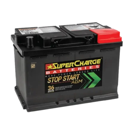 SuperChargeAGMStartStopCarBatteryMF66HSS(DIN66H