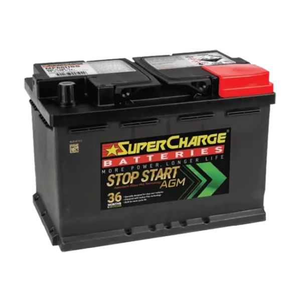 SuperChargeAGMStartStopCarBatteryMF66HSS(DIN66H