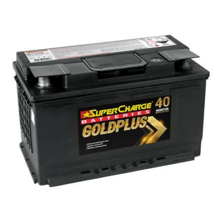 Supercharge Gold Plus Car Battery MF77HRX (DIN77HR)