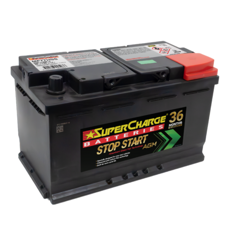 SuperChargeAGMStartStopCarBatteryMF77HSS(DIN77H)