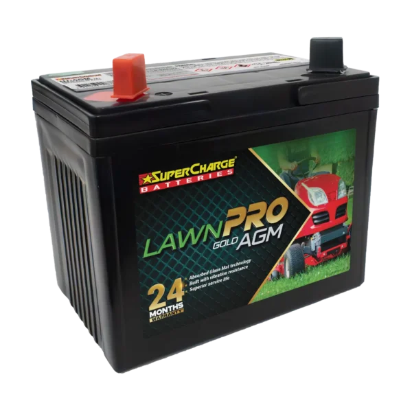 SuperCharge Lawn Pro AGM Ride-On Mower Battery U1-AGM