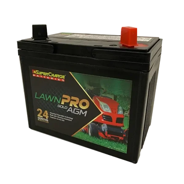 SuperCharge Lawn Pro AGM Ride-On Mower Battery U1-AGM