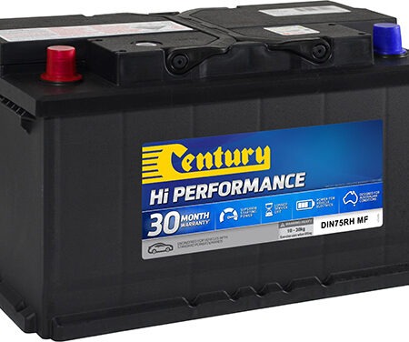 CenturyHiPerformanceCarBatteryDIN75RHMF