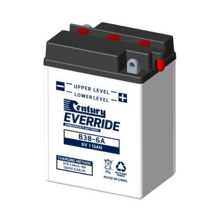 Century Everide Motorcycle Battery B38-6A