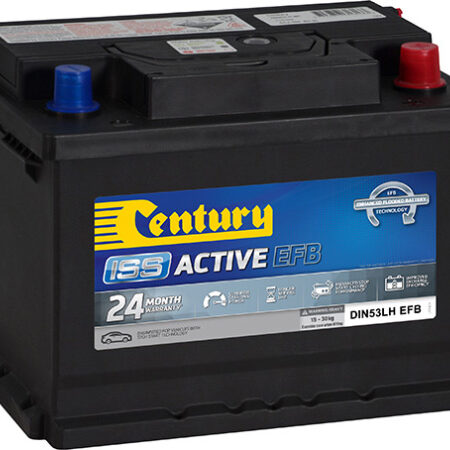 CenturyISSActiveEFBCarBatteryDIN53LHEFB