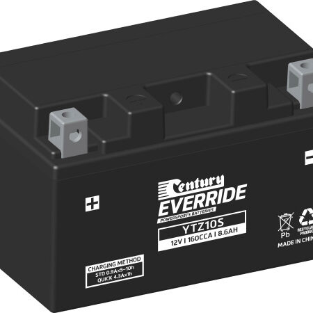 Century Motorcycle Hi Performance AGM Battery YTZ10S