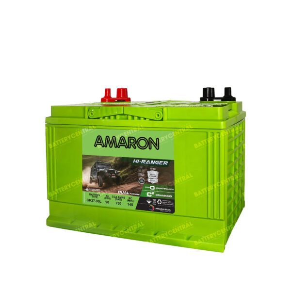 Amaron Dual Purpose 4WD Battery GR27-90L