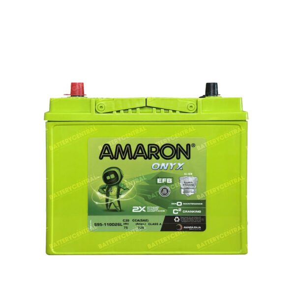 Amaron EFB Start Stop Automotive Battery S95110D26L