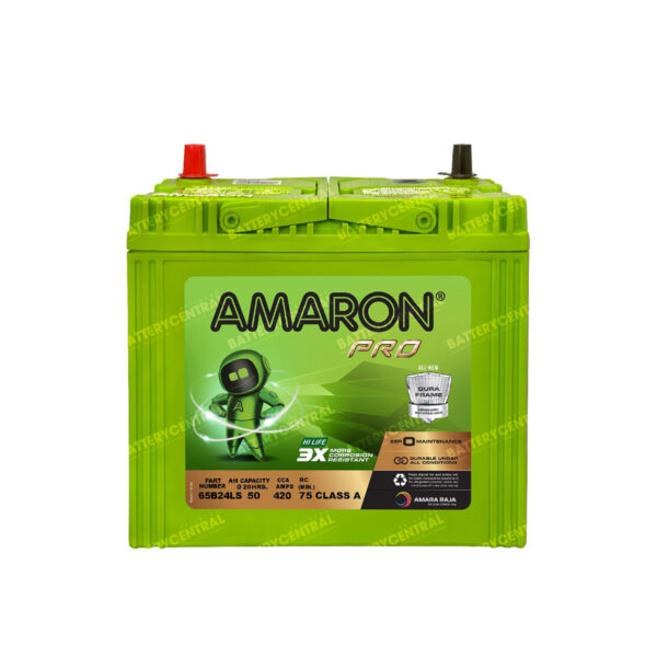 Amaron Pro Series MF Automotive Battery 65B24LS