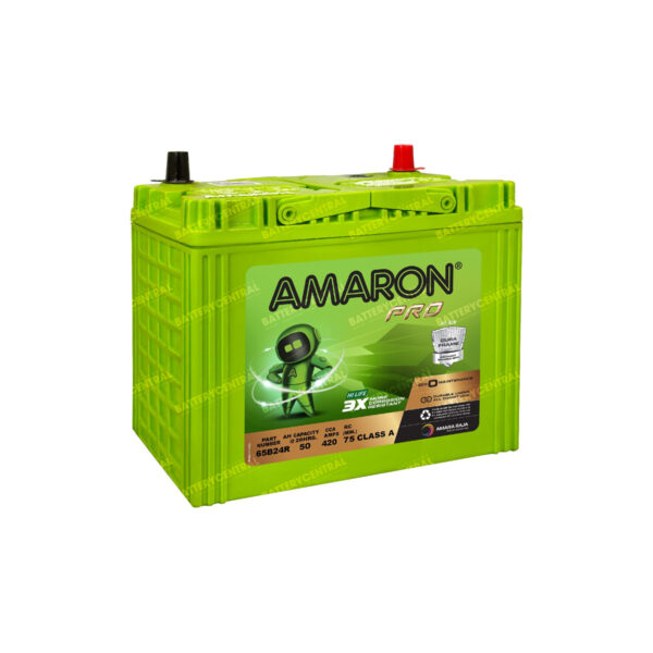 Amaron Pro Series MF Automotive Battery 65B24R (NS60R)