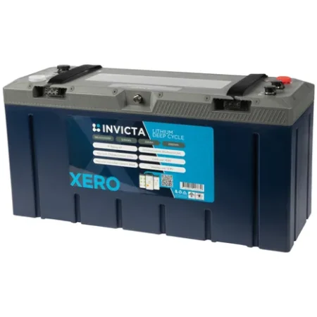 Invicta Xero Lithium Deep Cycle Battery 12V 200Ah BLUETOOTH SNLX12V200BT