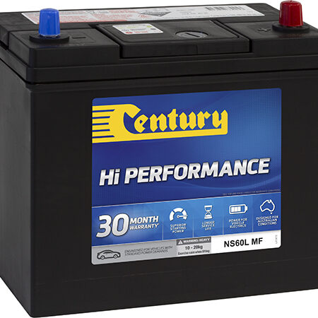 Century Hi Performance Car Battery NS60L MF