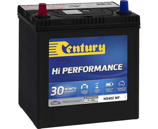 Century Hi Performance Car Battery NS40Z MF