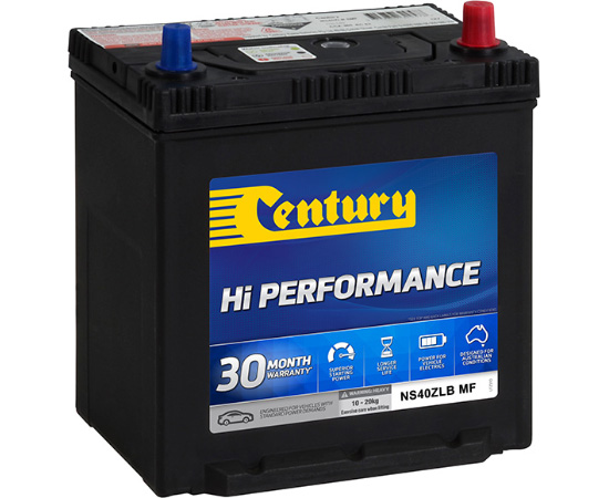 Century Hi Performance Car Battery NS40ZLB MF