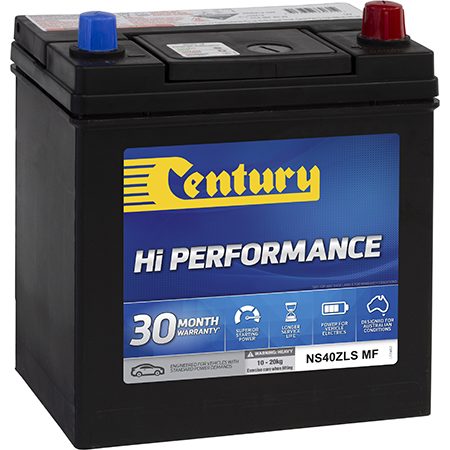 Century Hi Performance Car Battery NS40ZLS MF