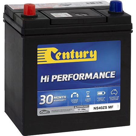 Century Hi Performance Car Battery NS40ZS MF