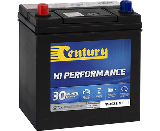 Century Hi Performance Car Battery NS40ZS MF