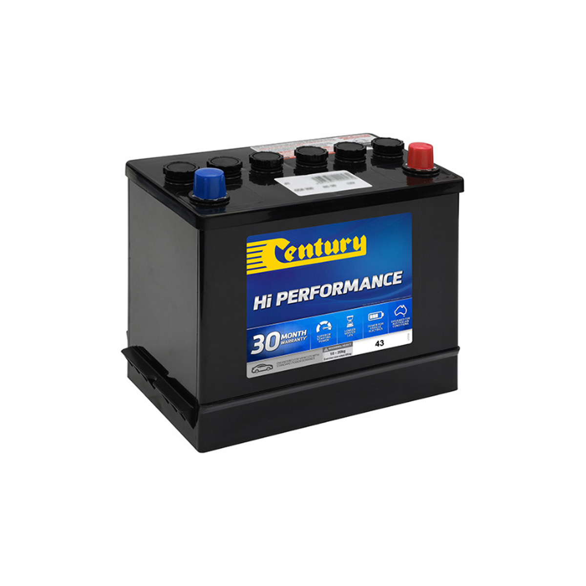 Century Hi Performance Car Battery 43