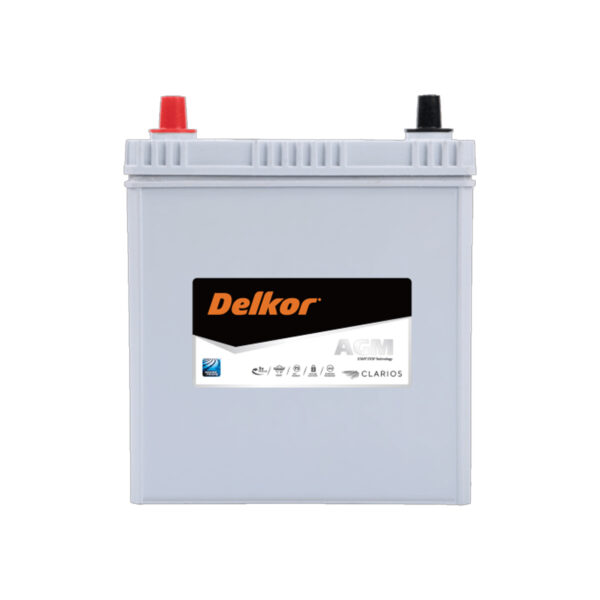 Delkor Auxiliary Hybrid AGM Car Battery S34B20R