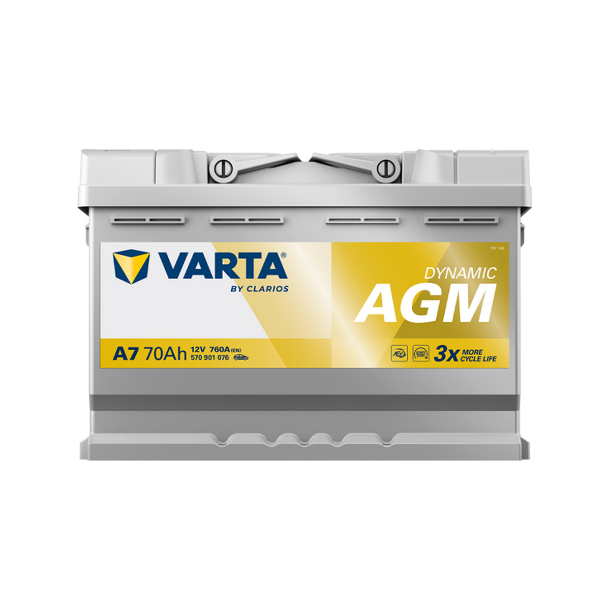 Varta Stop Go A7 (E39) 570901 DIN66H