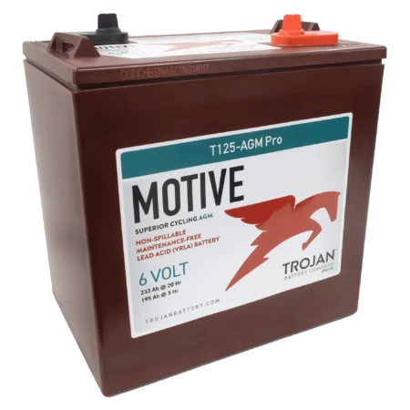Trojan T125 AGM PRO 6V Deep Cycle AGM Battery