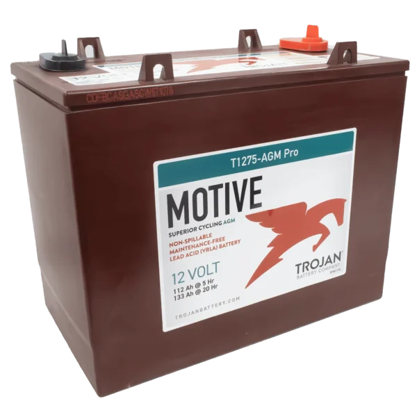 Trojan T1275 AGM PRO Set of 4 - 48V Golf Cart Batteries
