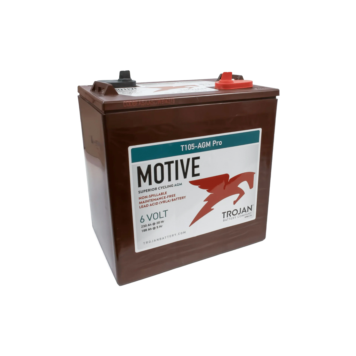 Trojan T105 AGM PRO Set of 6 – 36V Golf Cart Batteries