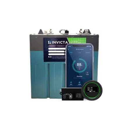 Club Car Golf Cart 48V 90Ah Invicta Lithium Battery and Charger Kit