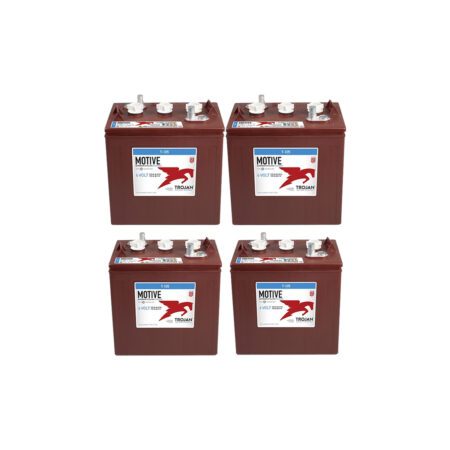 Trojan T105 Set of 4 Deep Cycle Batteries
