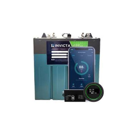 Yamaha Golf Cart 48V 90A Invicta Lithium Battery and Charger Kit