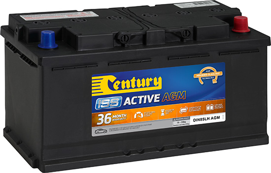 Century ISS Active AGM Car Battery DIN85LH AGM
