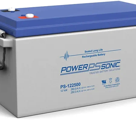 Power-Sonic PS122500 General Purpose AGM Battery 12V 260Ah