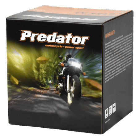 Predator X-Series Motorcycle Battery MX15-AUX