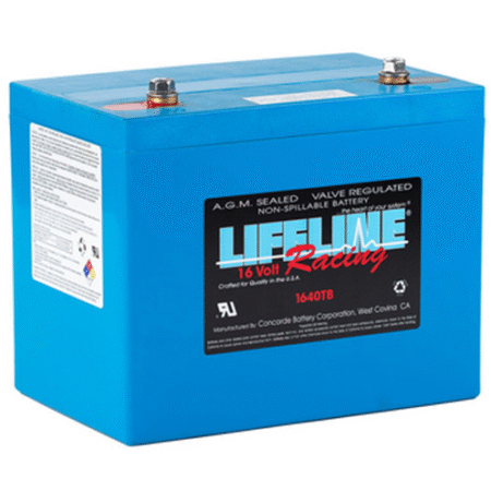 Lifeline 16v AGM Racing Battery LL-1640TB