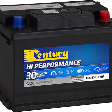 Century Hi Performance Car Battery DIN53LH MF