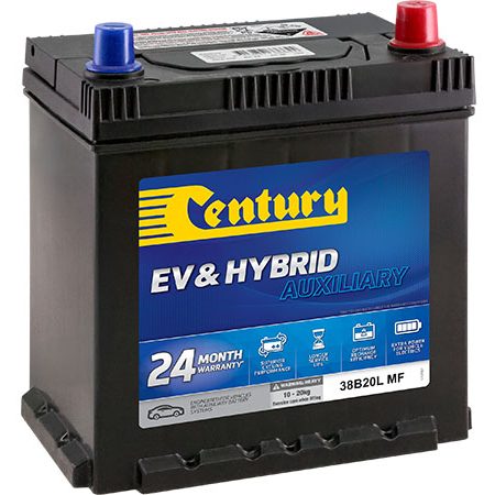 Century Hybrid Auxiliary Car Battery 38B20L MF