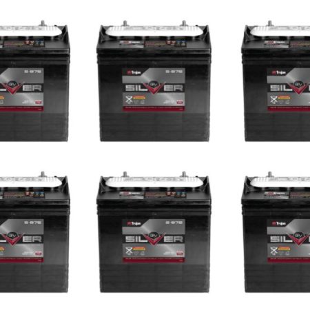 Trojan S875 Set of 6 48V Golf Cart Battery