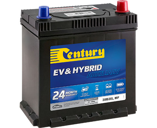 Century Hybrid Auxiliary Car Battery 38B20L MF