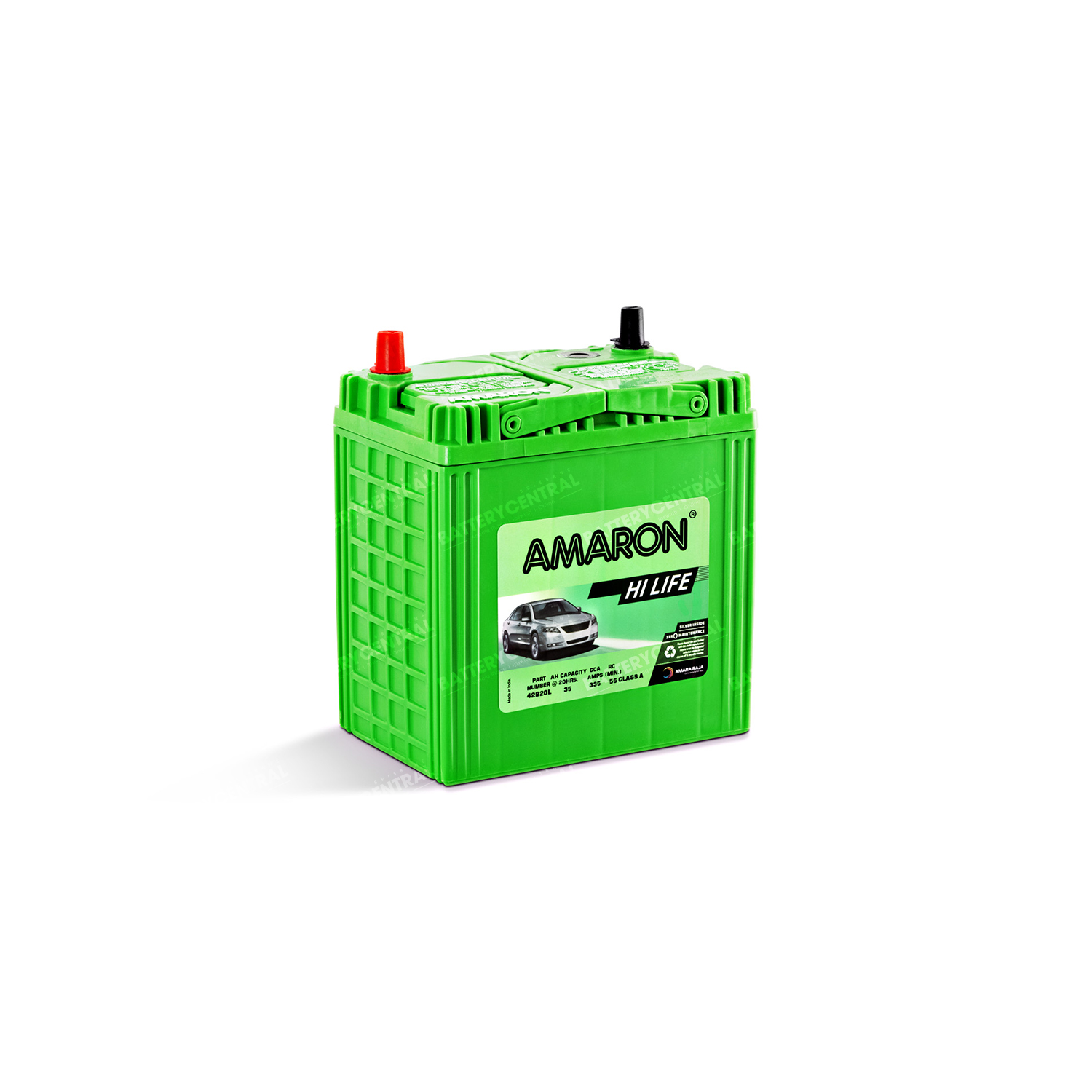 Amaron Hi Life MF Automotive Battery 42B20LS (NS40LS)
