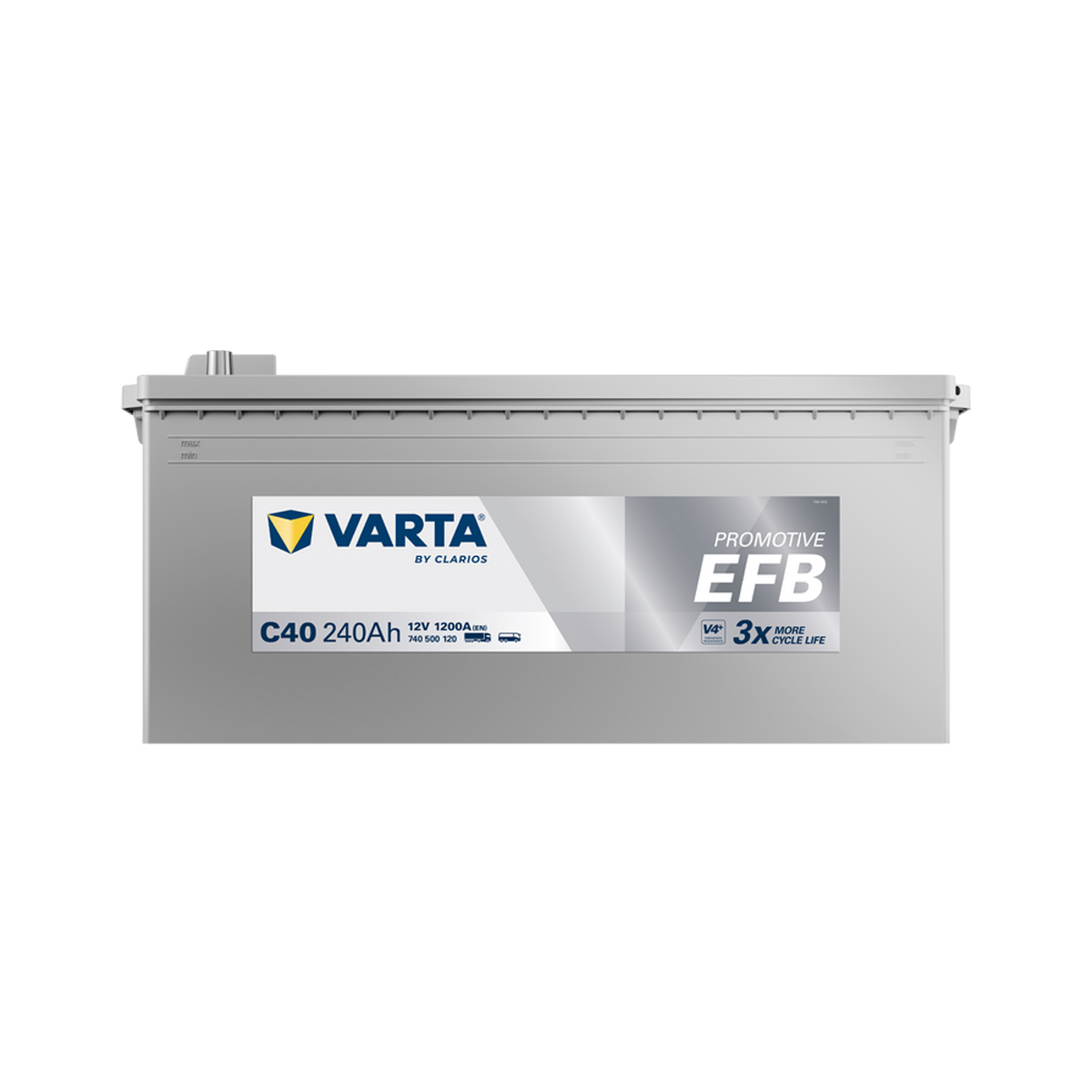 Varta C40 Promotive EFB Commerical Truck Battery (N200L)