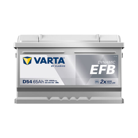 Varta D54 Silver Dynamic EFB Stop Start Battery (DIN 66)