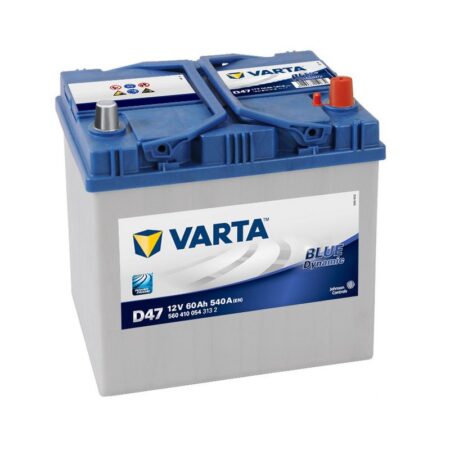 Varta D47 Silver Dynamic MF Car Battery (55D23L)
