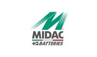 Midac batteries logo