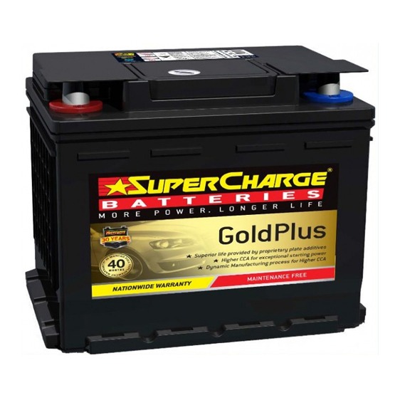 Supercharge Batteries Gold Plus MF55R Battery Central Brisbane